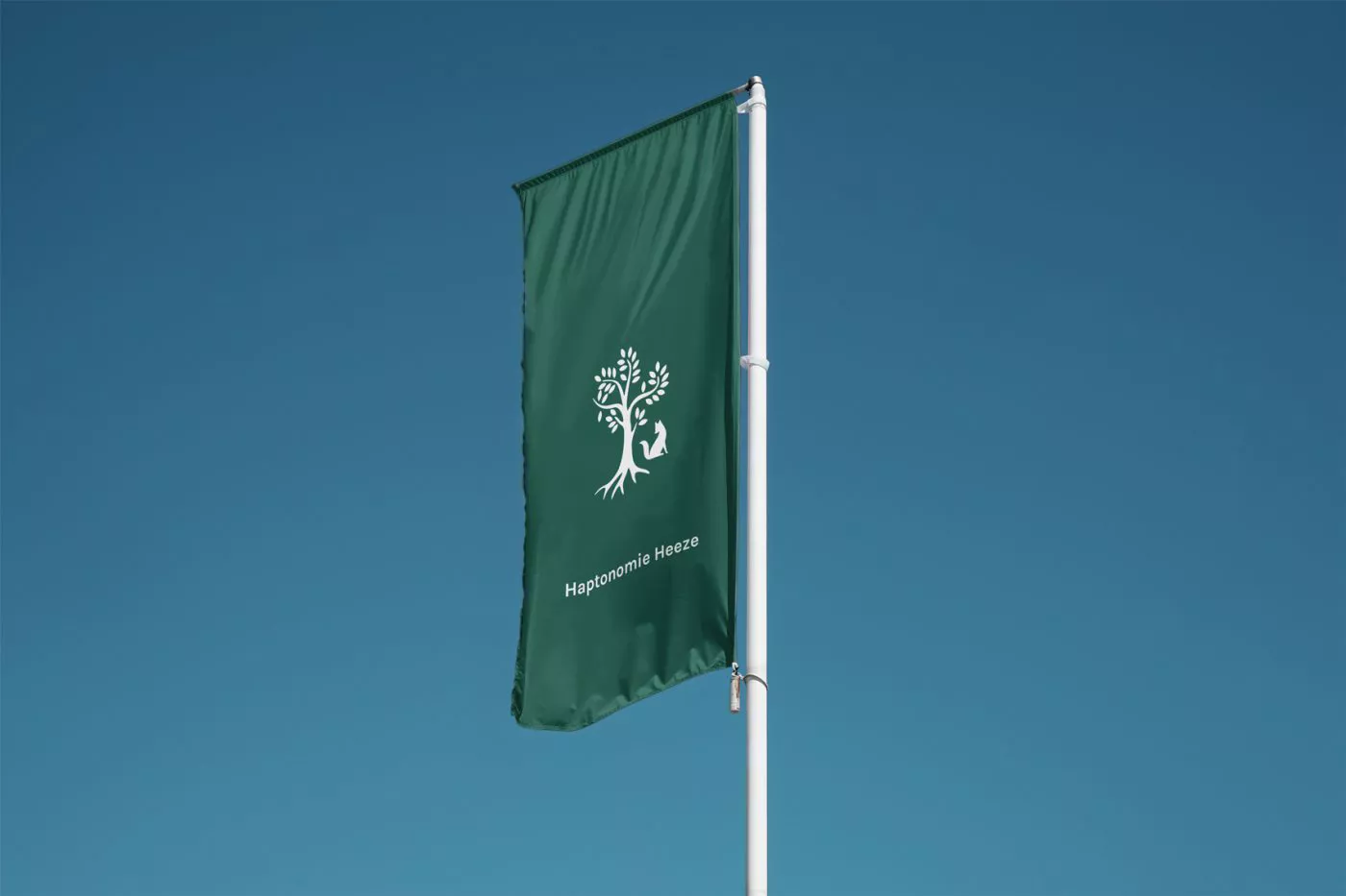 Vlag praktijk iefke fox haptonomie heeze door 1314 media branding