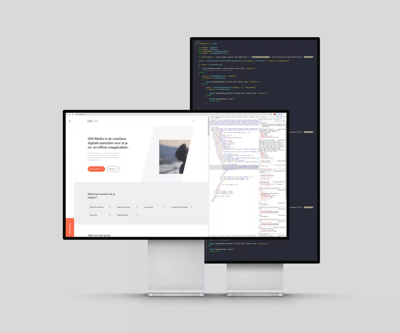 Design & development bij 1314 Media